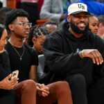 Taking a Break From Celebrating $191,000,000 Signings, LeBron James Shares ‘Wholesome’ Moment Between Bryce and Zhuri