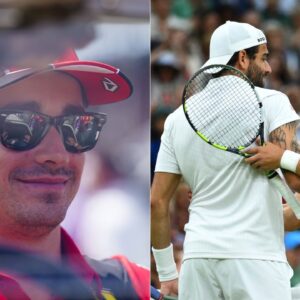 Carlos Alcaraz v Matteo Berrettini Wimbledon Action Forces Charles Leclerc to Break His Usual Regime
