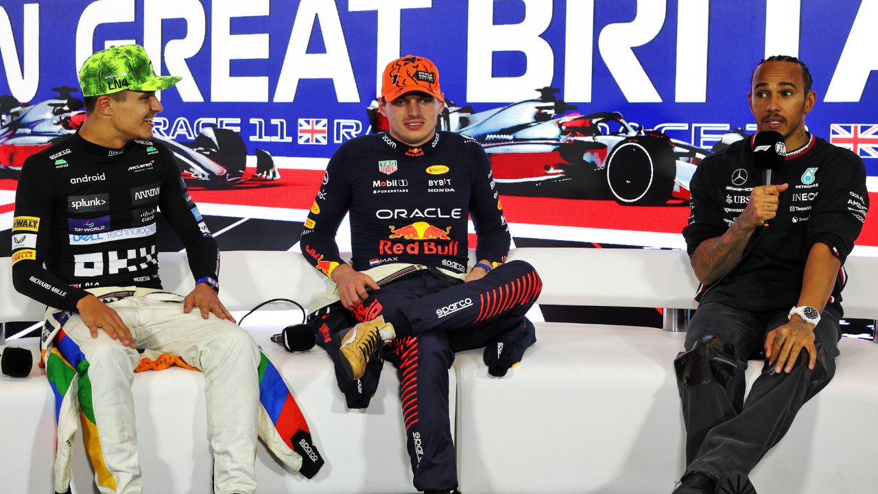 Lando Norris Reminds Max Verstappen of His 51G Shunt After the Dutchman Admits Being Too Cautious at British GP