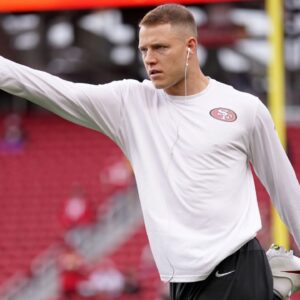 \The 49ers have been nothing short of sensational this season. A lot of credit for that goes to their RB Christian McCaffrey. In fact, Olivia Moody from 'The Volume' reckons he is the right man for the MVP honors this season as the San Francisco 49ers' Christian McCaffrey continues to elevate his game. Olivia, during a recent take on who might take away the MVP this season, highlighted that while Brock Purdy has been incredible thus far, it is too hard to look past McCaffrey this season as he has broken even Jerry Rice's records. Being in the same conversation as Rice is an honor, and McCaffrey's ability to surpass him sets him apart. Olivia Moody Backs Christian McCaffrey for MVP In a fiery declaration on the latest episode of ‘The Volume’, Olivia Moody stated, "The Real MVP Right Now is Christian 'Mother Effing' McCaffrey." Moody passionately argued that the MVP award should extend beyond quarterbacks. She acknowledged the exploits of Brock Purdy but asserted that having McCaffrey on the team is better. “Everyone gets pressed when I talk about Brock Purdy. I’m not trying to dog on Brock Purdy. Brock Purdy is doing what he needs to do. But when you have a guy like Christian Mcaffrey, it makes your job a lot bit easier. Yes it does. He can’t be stopped,” said Moody The running back has been unstoppable this season. He totaled 175 yards from scrimmage and four touchdowns in a single game against the Cardinals. Moody drew comparisons to the legendary Jerry Rice, further emphasizing the MVP caliber of Christian McCaffrey. View this post on Instagram A post shared by The Volume (@thevolumesports) McCaffrey's recent record-breaking spree includes surpassing Rice's franchise record for consecutive games with a touchdown. “He’s just, he’s a bada*s. There’s no other way to put it. He’s an MVP bada*s,” said Moody. In the 49ers 35-16 win against the Arizona Cardinals, McCaffrey scored four-touchdown. This not only secured the victory but also marked his 13th straight game with a touchdown. Chris Simms Chooses McCaffrey for September MVP In sync with Olivia Moody's bold claim, Chris Simms adds his voice to the chorus on PFT Live. Talking about the supremacy that Christian Simms has been asserting in the early parts of the season, Simms said, "The straw that stirs the drink with the 49ers football team is Christian McCaffrey." Simms also praises Brock Purdy but labels McCaffrey as "phenomenal" and a "superstar" with unmatched abilities. Chris Simms continues, “Purdy's really good there's no doubt about that. I'm not trying to disrespect him in any way, but I mean McCaffrey is phenomenal. I mean He runs routes like a high level, unbelievable.” Simms didn't shy away from placing his MVP bet on McCaffrey. Even during an earlier appearance on ‘The Dan Patrick Show’, Simms confidently answered the question on MVP player for September. Of course, Christian McCaffrey was his number-one choice. He underlined the pivotal role McCaffrey plays in the 49ers' offense. “They're they're riding McCaffrey hard. The whole offense is dictated around him right now.” With both Moody and Simms firmly backing McCaffrey, the conversation around his MVP candidacy is gaining momentum