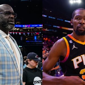 “Guess Shaq Said Something Bad About Kevin Durant Once”: Shaquille O’Neal’s ‘Hell of a Team’ Comment on KDs All-time Starting 5 Irks Fans