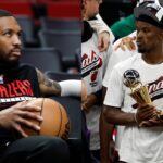Amidst Damian Lillard's $45,640,084 Decision, Jimmy Butler Slyly Mimics Blazers Star On Li-Ning Tour As A Form Of Recruitment