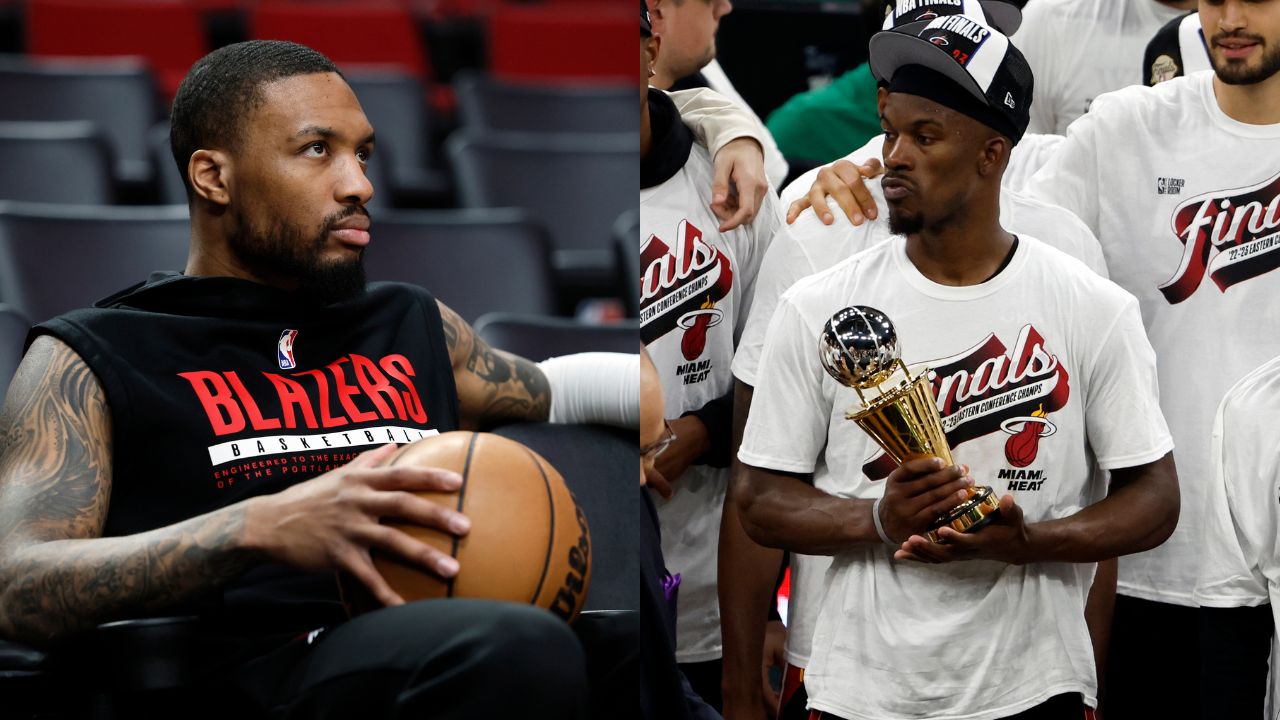 Amidst Damian Lillard's $45,640,084 Decision, Jimmy Butler Slyly Mimics Blazers Star On Li-Ning Tour As A Form Of Recruitment