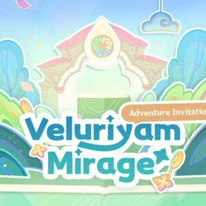 The event poster for Veluriyam Mirage Adventure in Genshin Impact