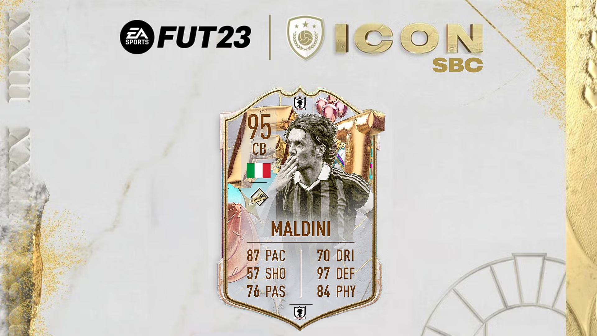 FIFA 23 Paolo Maldini Birthday Icon