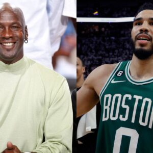 Jayson Tatum Proudly Shows Off Michael Jordan's Rare Appearance Alongside $5.1 Billion Brand's Athletes Including Luka Doncic
