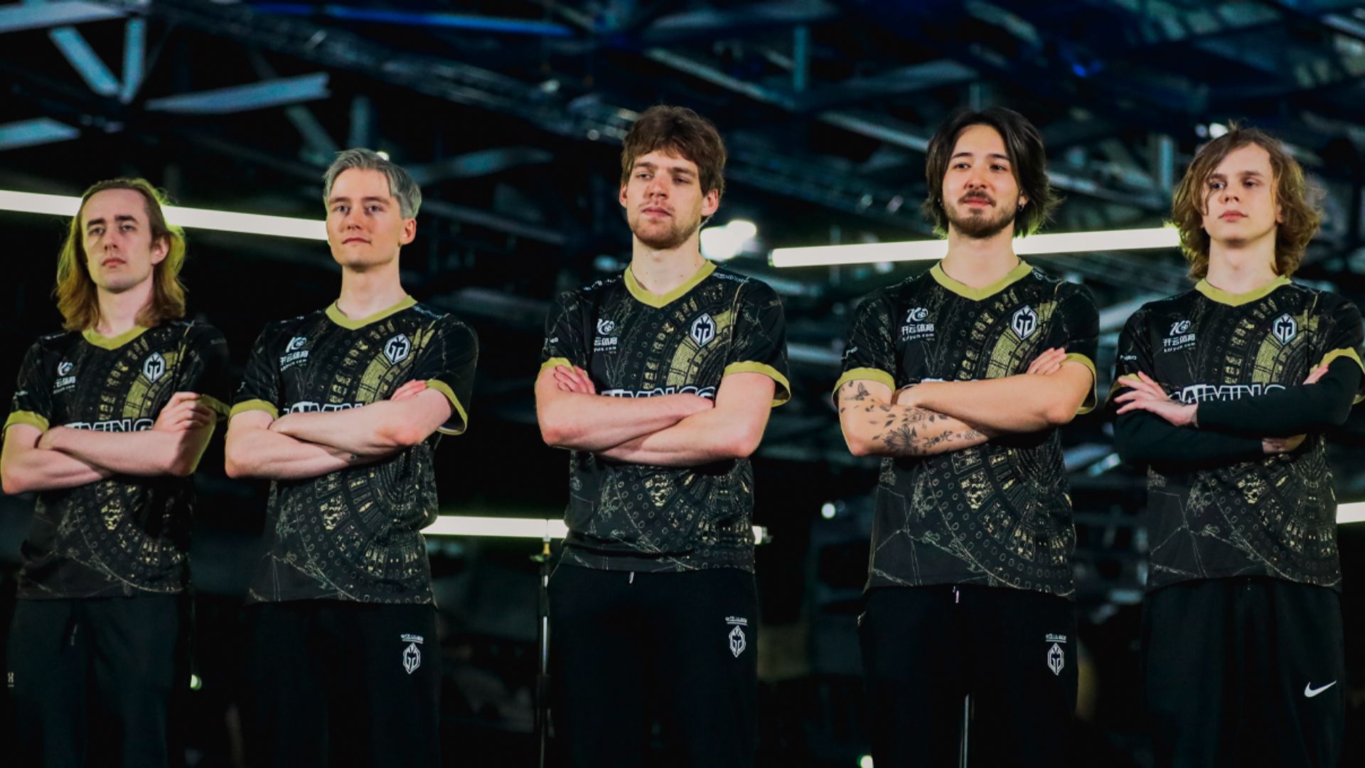 The full Gaimin Gladiators roster