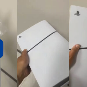 An image showing the PS5 Slim which is a part of Project Trinity