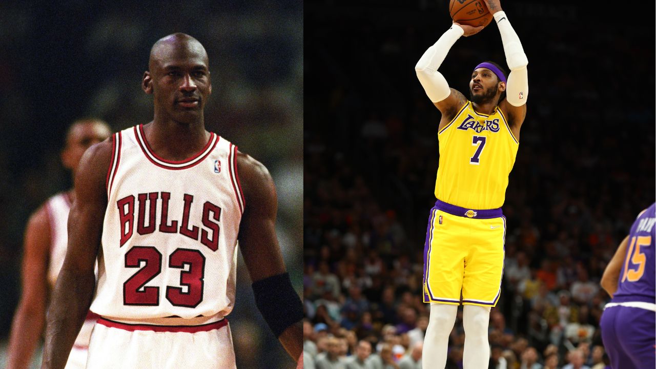 10 Years After Carmelo Anthony Claimed He’d Beat Michael Jordan 1-on-1, Son Kiyan Snubs ‘His Airness’ for the GOAT Title