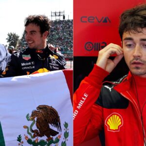 “Would Have Loved My Father to See Me” - Charles Leclerc Teared Up Watching Sergio Perez’s Father Cheer for His Son at the 2021 Mexican GP