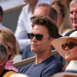 Tom Brady Flaunts His $108,820 Worth Rose-Gold Patek Philippe Nautilus, While Rooting For the Aces at the WNBA Finals