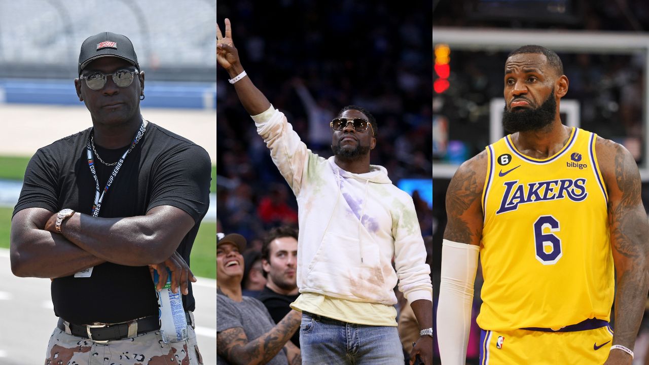 “Game Changed Because of Michael Jordan!”: Months After Sending $40 to Recruit LeBron James, $450M Worth Kevin Hart Declared His NBA GOAT