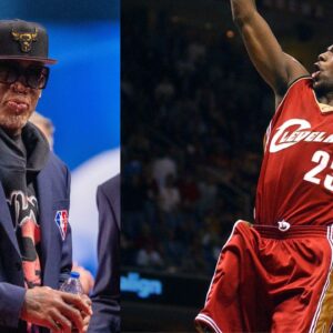 Wanting to Join $4,320,360 Earning LeBron James, 43 Year Old Dennis Rodman Expressed Frustration over Cavaliers Owner Refusing to Sign Him