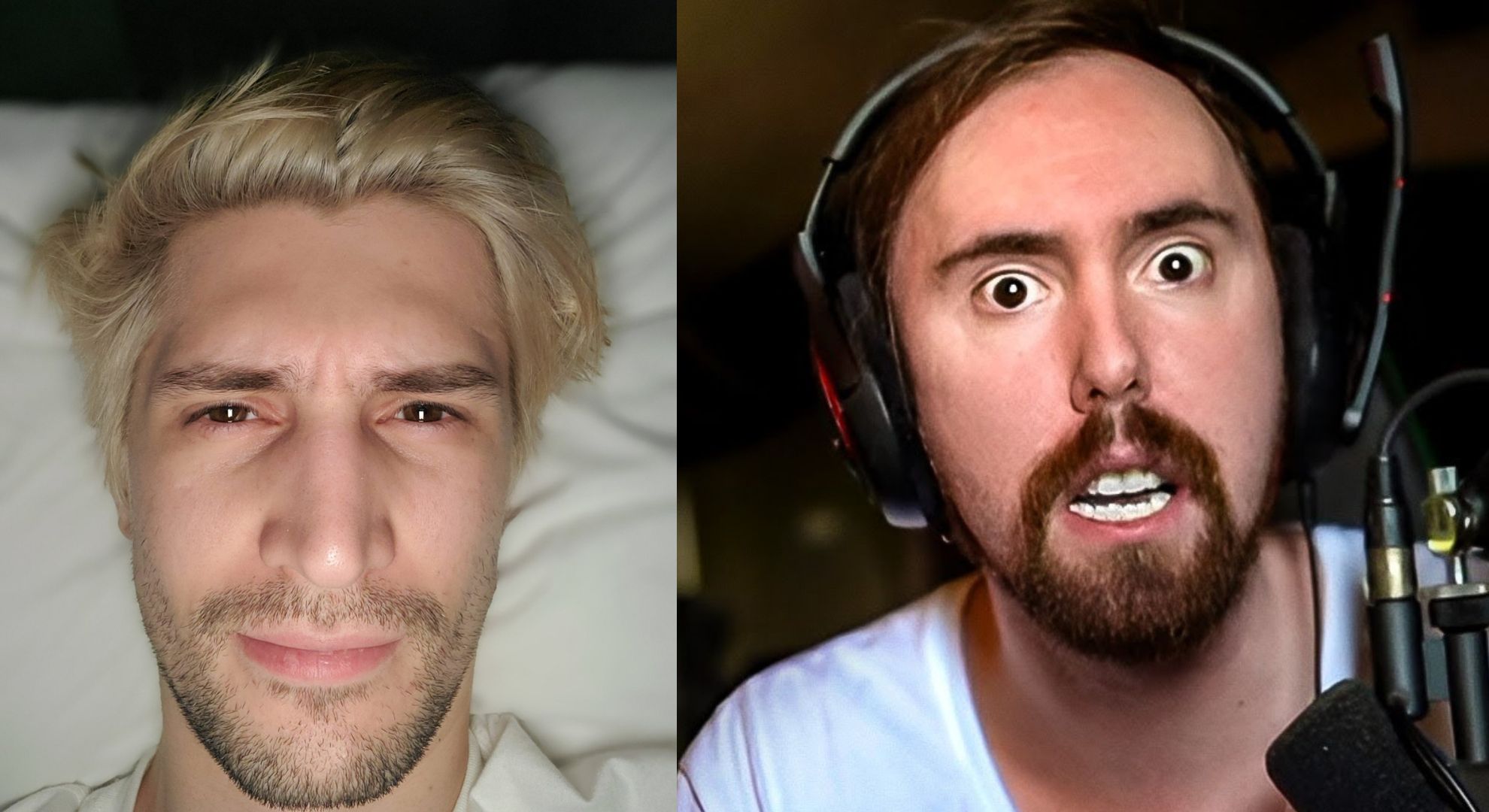 xQc and Asmongold react to Depp vs Heard Netflix docuseries