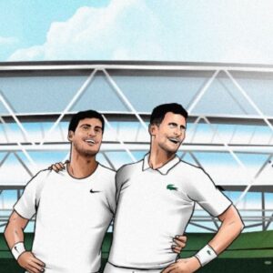 Novak Djokovic, Carlos Alcaraz feature in Wimbledon's Oscar-Winning Song Inspired Poster