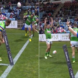 WATCH: NRL Team Canberra Raiders Recreate Alex Carey Jonny Bairstow Stumping Dismissal