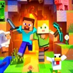 An Image of Two of the most Prominent skins Minecraft