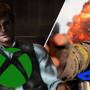 An image showing chracters from Call of Duty franchise with Xbox and PlayStation logos