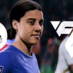 An image showing a female footballer in EA Sports FC 24