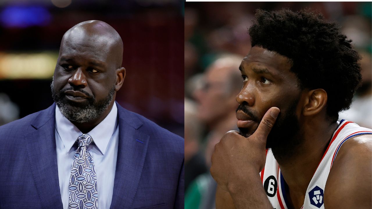 Months After Berating Joel Embiid for Not Getting His 'A** in the Paint', Shaquille O'Neal Claims He'd Beat the Sixers Legend: "Barbeque Chicken Alert"