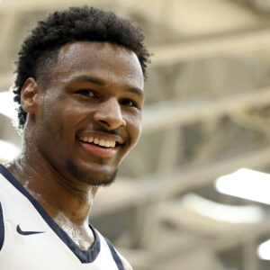 An image showing Bronny James, the son of LeBron James