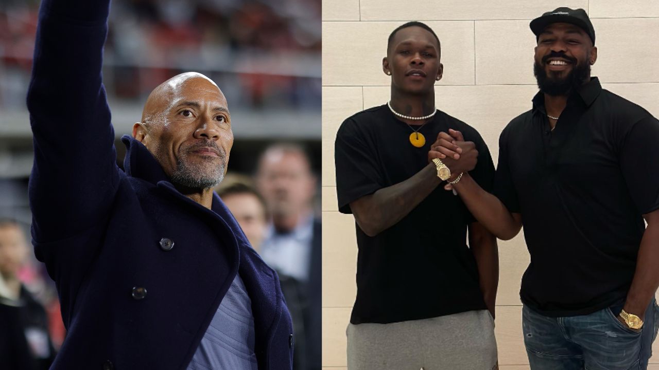 $800,000,000 Man Dwayne Johnson Has Jon Jones, Israel Adesanya & More in Awe After Gifting Furnished House to UFC Star