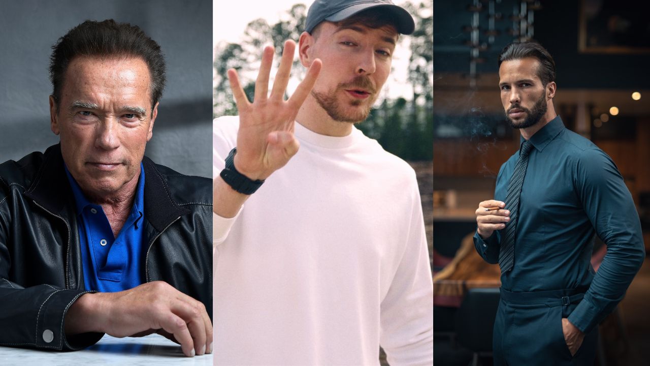 Andrew Tate’s Brother Joins Arnold Schwarzenegger to Applaud MrBeast for ‘Fantastic’ Physical Transformation