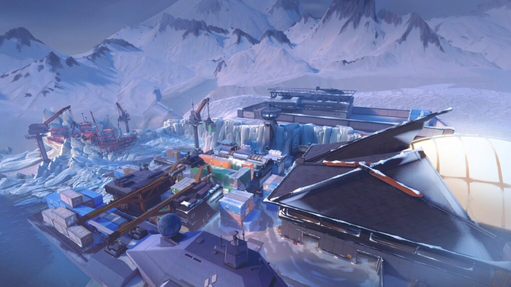 An Image Showing off Icebox in Valorant