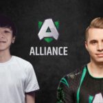 An illustration featuring ponlo and Handsken with the Alliance logo