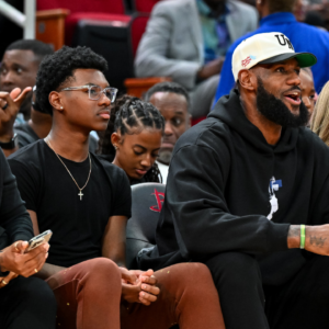 "LeBron James Gotta Fire That Security": 6'6 Bryce James Getting 'Harassed' Into A Photo With Fan Goes Viral