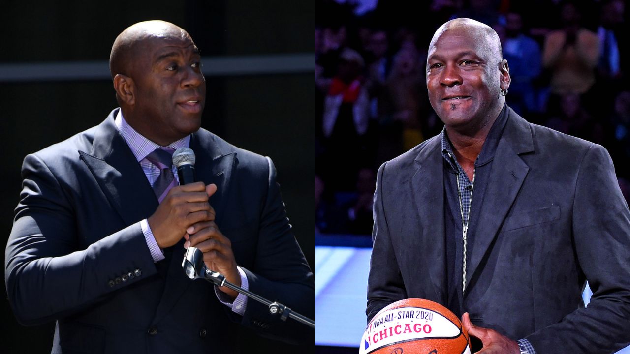 Despite Harboring Jealousy Over Michael Jordan's $2,500,000 Paycheck, Magic Johnson Publicly Endorsed Jordan Brand For Free in 2016
