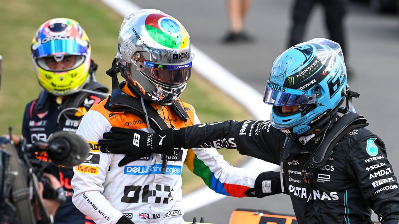 Clueless About McLaren's Gains, George Russell Believes Papaya Team Will Be Vying Against Red Bull at Top for the Rest of the Season