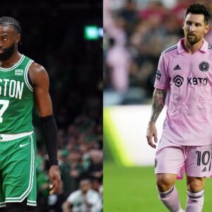 Highest Among All Leagues, Jaylen Brown's $60,700,000 Purse Manages to Surpass 'GOAT' Lionel Messi