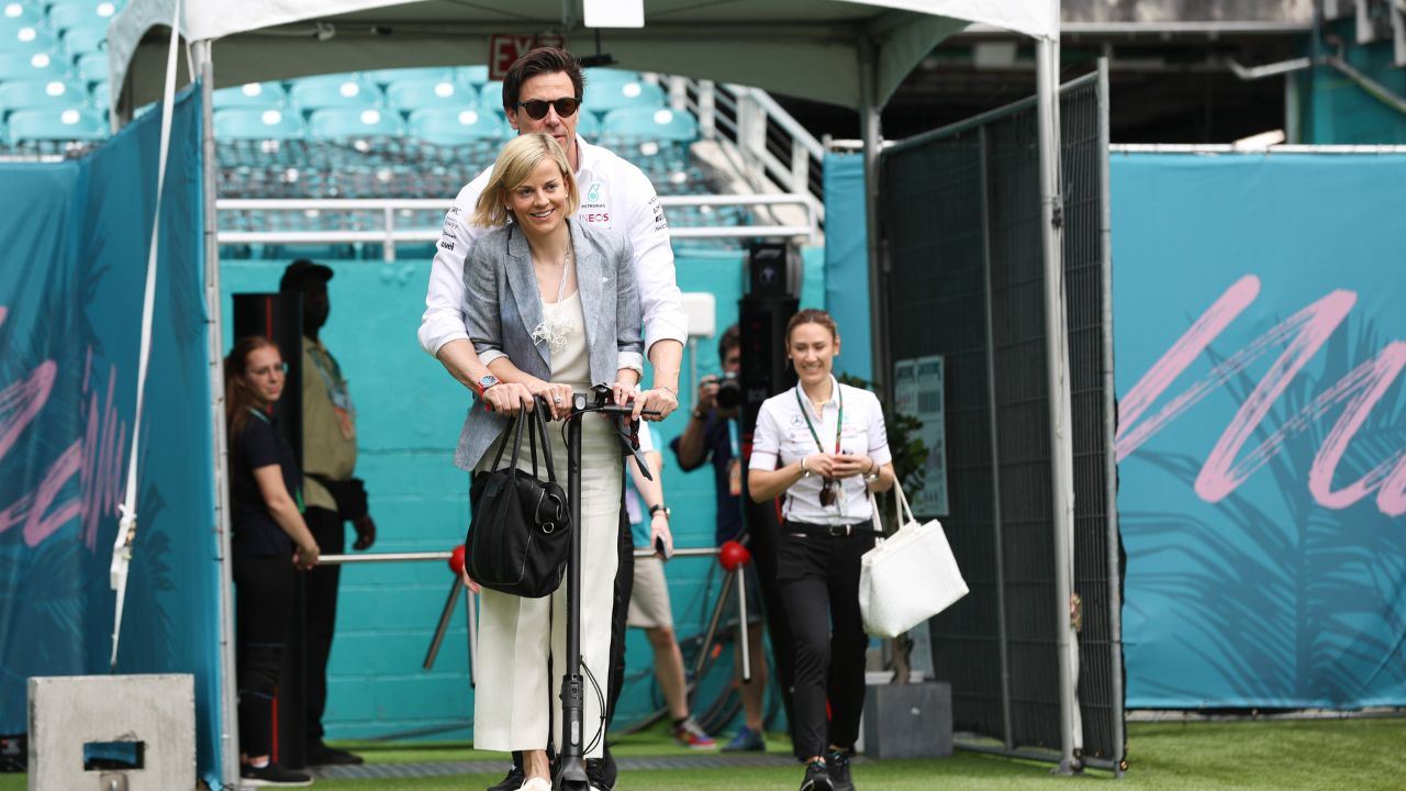 Mercedes Royalty Toto and Susie Wolff Enjoy Date Night With $1,400,000 Luxury Toy