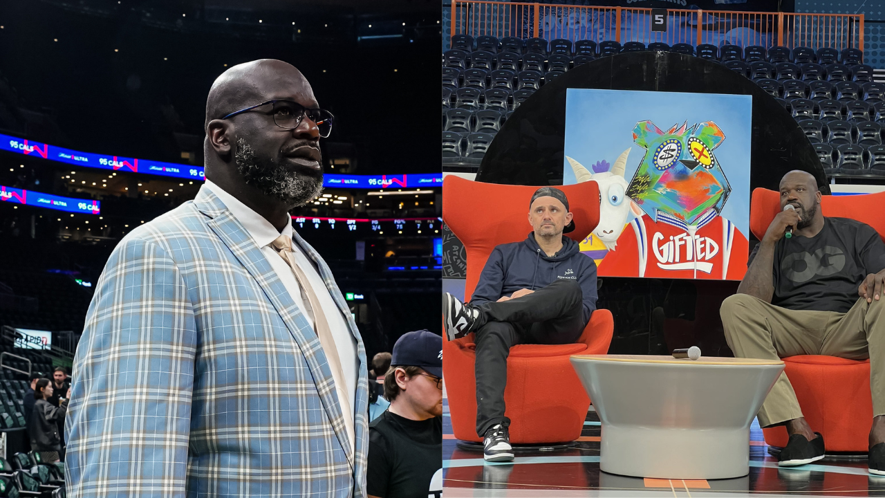 52.7% Free Throw Shooting Shaquille O'Neal Hilariously Used 'I'm Retired' Excuse Against $200 Million Worth Gary Vee When Challenged To FT Contest