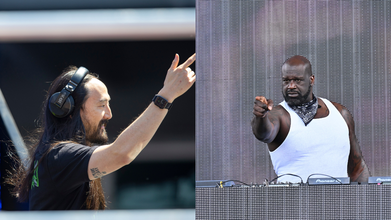 7ft 1" Shaquille O’Neal Gets ‘Smacked in the Head’ by 5ft 9” World Famous DJ; Fans Equate it to Charles Barkley-Shaq Duels