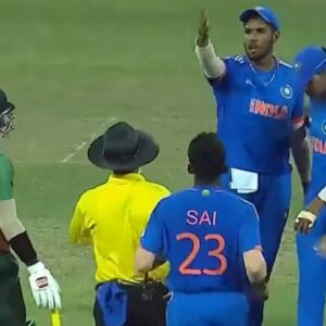 Harshit Rana And Soumya Sarkar Fight Video: War Of Words Occurs In Emerging Asia Cup 2023 Semi-Final