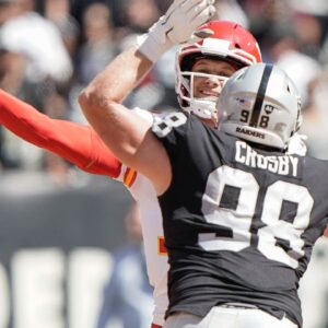 Maxx Crosby Wants Patrick Mahomes' Chiefs to Win Super Bowl LVIII for a Peculiar Reason; "They're the Ones Standing in Our Way"