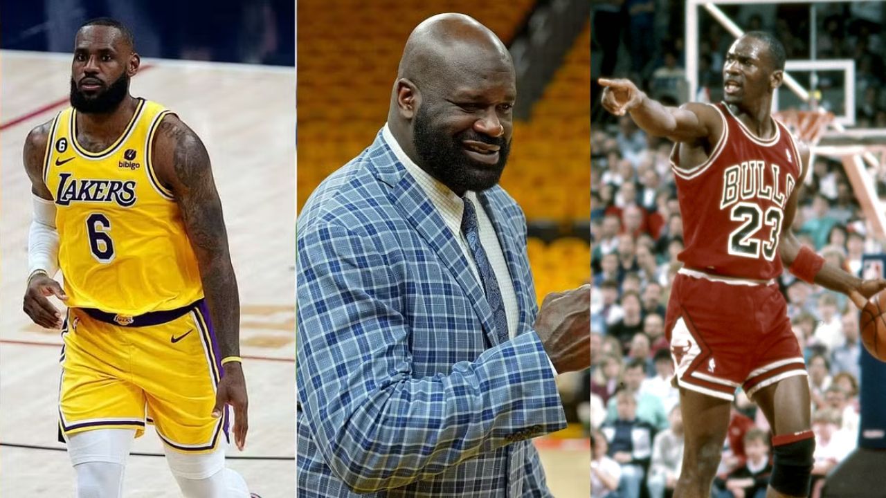 Jumping off ‘LeBron James GOAT Train’, Shaquille O’Neal Uses ‘22 Points per Game’ Stat-Line to Push the Michael Jordan Agenda
