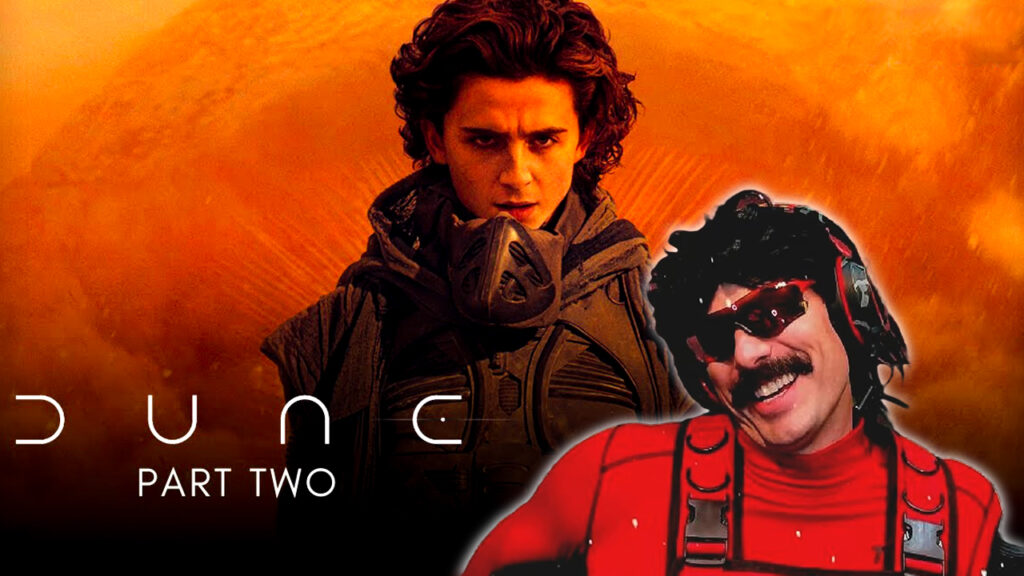 DrDisrespect reacting to Dune Part Two trailer
