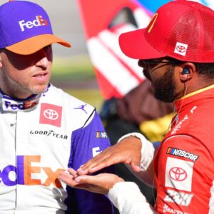 "Been Super Stressed": Denny Hamlin Feels Bubba Wallace Is “Battle-Tested” to Perform in the Playoffs