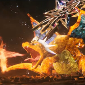 Dark-Tera Type Charizard Pokemon Scarlet and Violet