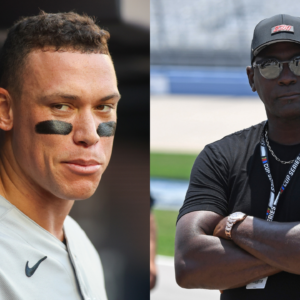 Aaron Judge Celebrates Boost to $45,000,000 Yearly Income with ‘Iconic’ Michael Jordan Pose Shoot For $159 Billion Company