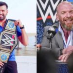 Habitual Of Winning IPL Trophies, Rohit Sharma Once Lifted WWE Championship Belt Gifted By Triple H