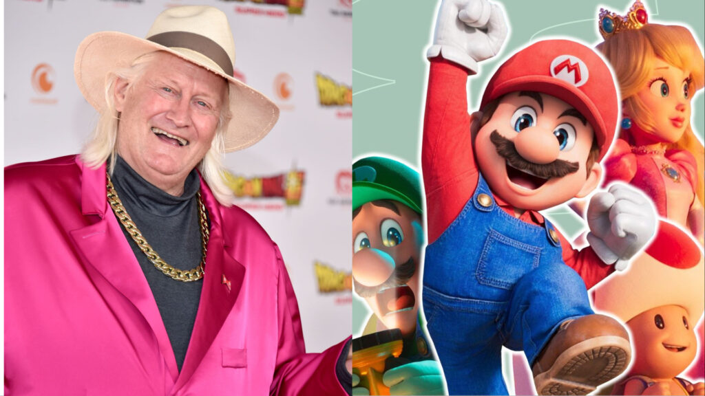 Charles Martinet and Mario