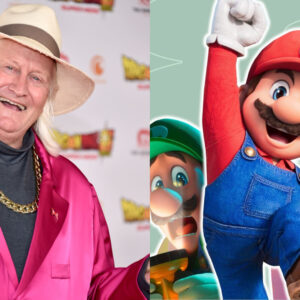 Charles Martinet and Mario