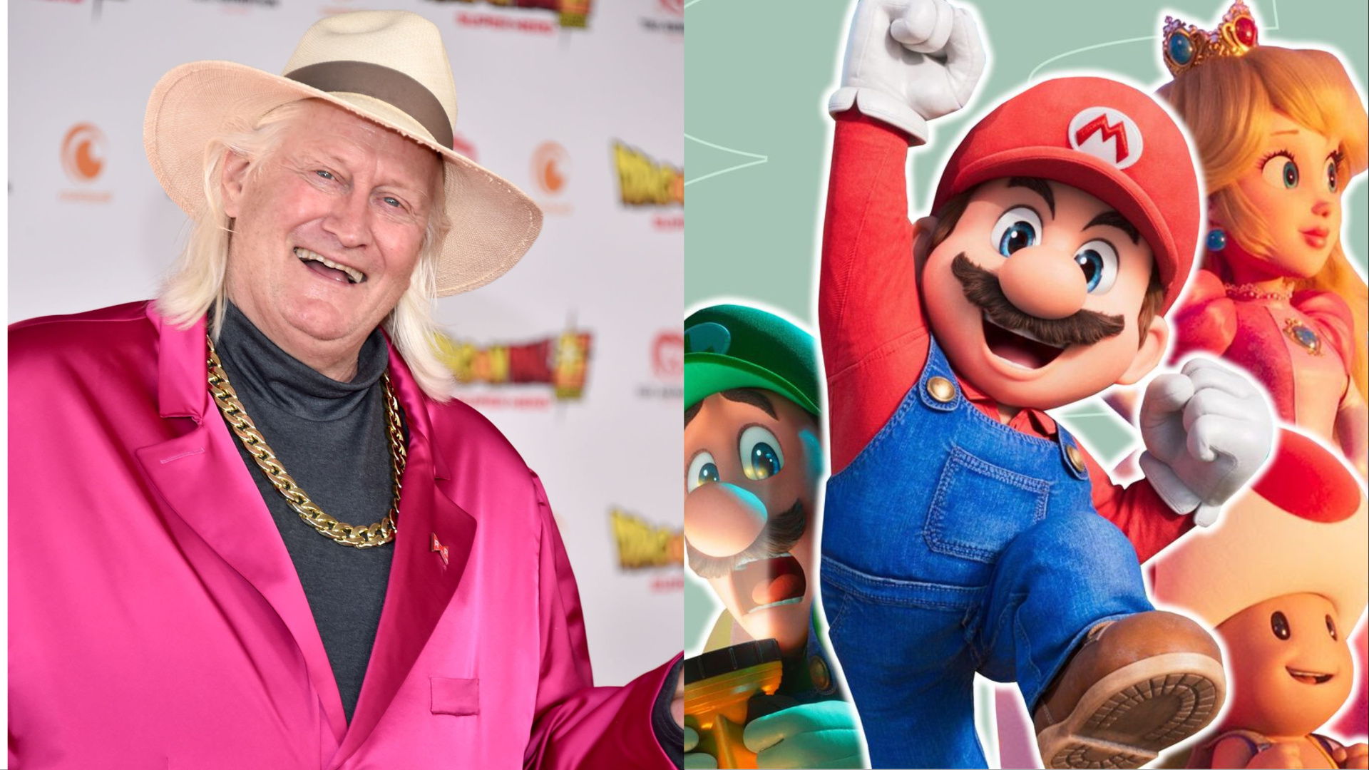 Charles Martinet and Mario