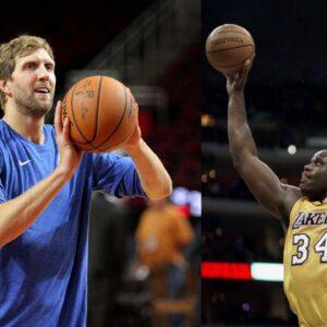 “Shaquille O’Neal Left the Game With 46 and 24!”: Dirk Nowitzki Recollected Coach Nelson’s ‘Joke’ About ‘Trapping’ Prime Lakers Shaq