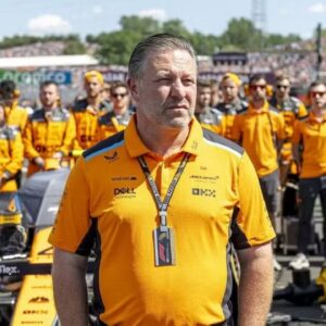 Zak Brown Races with McLaren's $275,000 Car in California That Killed Team Founder 53 Years Ago