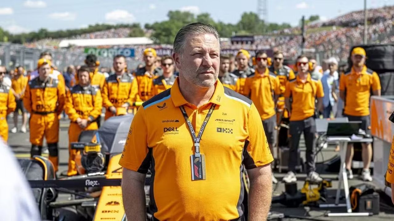 Zak Brown Races with McLaren's $275,000 Car in California That Killed Team Founder 53 Years Ago